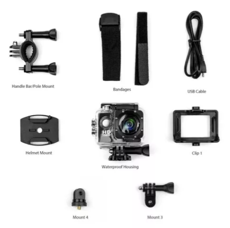 CAMARA DEPORTIVA 1080P 17682-1 - Imagen 4