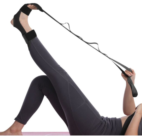 Correa para estiramiento muscular banda elástica de flexibilidad - Imagen 6