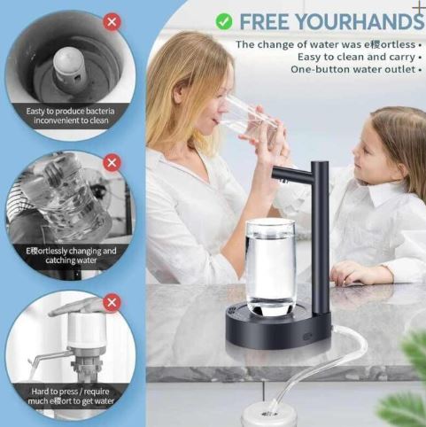 Dispensador de agua eléctrico portátil y automático - Imagen 4