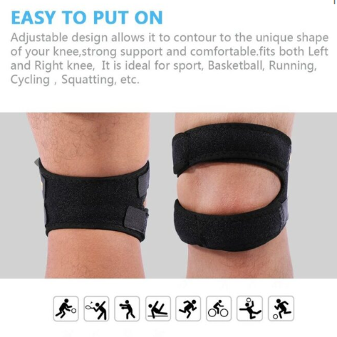 Faja rodillera presurizada banda protectora para rodilla - Imagen 4