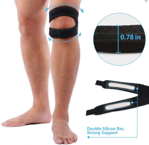 Faja rodillera presurizada banda protectora para rodilla - Imagen 3