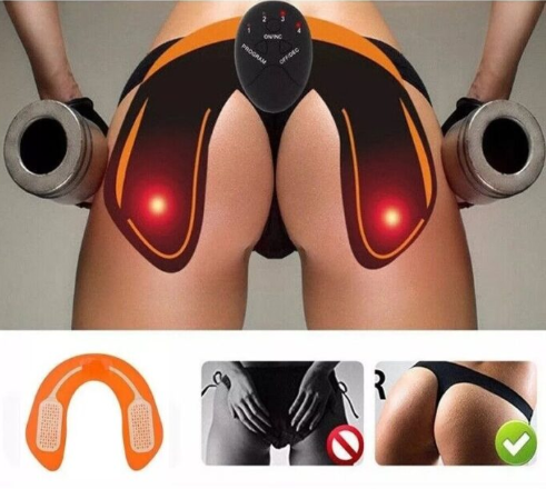 Gimnasia pasiva electro estimuladora para glúteos