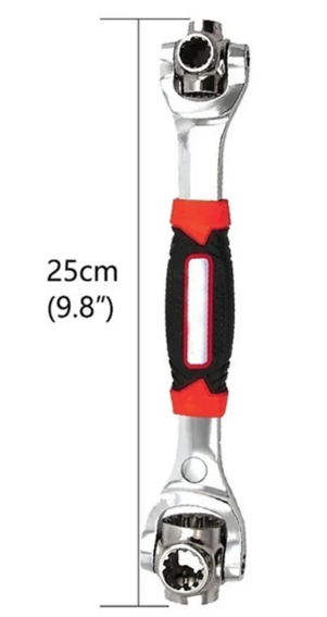 Llave inglesa multiusos 48 accesorios herramienta universal - Imagen 2