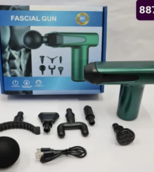 Masajeador de percusion 6 piezas recargable portatil