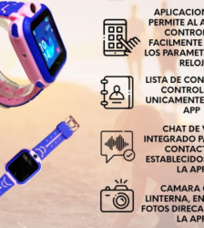 RELOJ GPS PARA NIÑO O NIÑA