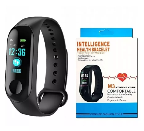 RELOJ SMART BAND FITNESS M3