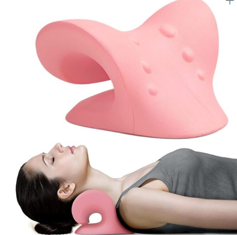 Soporte de tracción cervical quiropráctico relajante