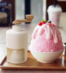 Triturador de hielo manual rallador para raspados