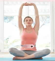 Masajeador abdominal electrico calefaccion automatica para alivio de colicos menstruales