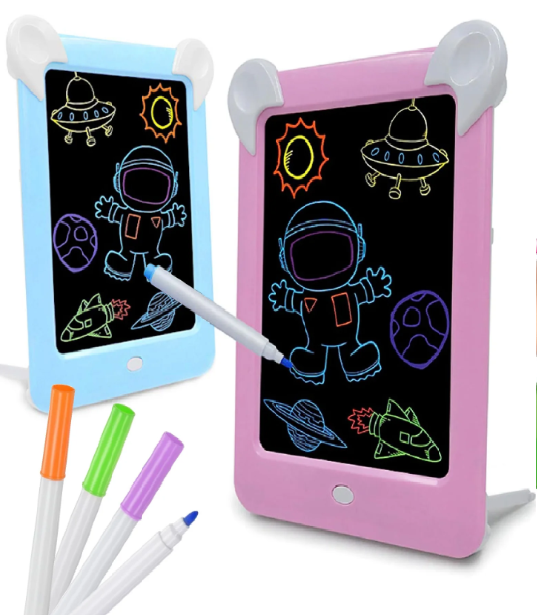 Tablero Magic Pad Conejo y Dinosaurio
