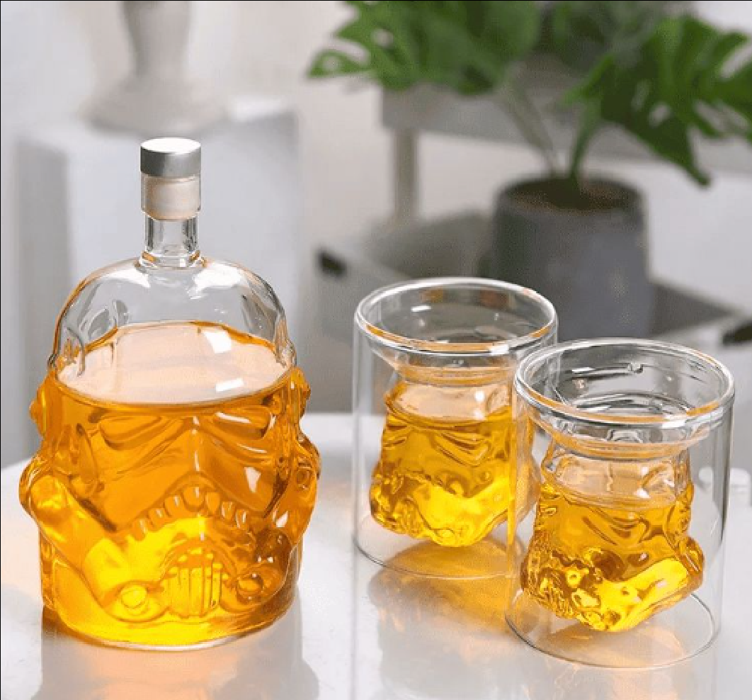 Decantador set de whisky - Imagen 4