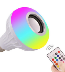 Bombillo Inalámbrico Bluetooth Altavoz
