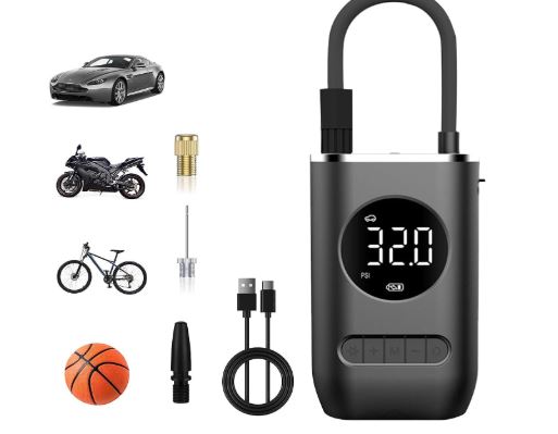 COMPRESOR CANDADO ALARMA PARA MOTOS Y BICICLETAS