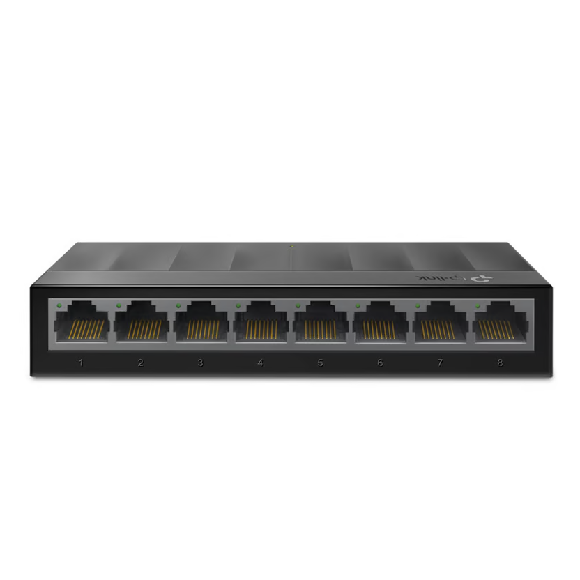 SWITCH DE ESCRITORIO 8 PUERTOS GIGABIT PLASTICO MAC 8K