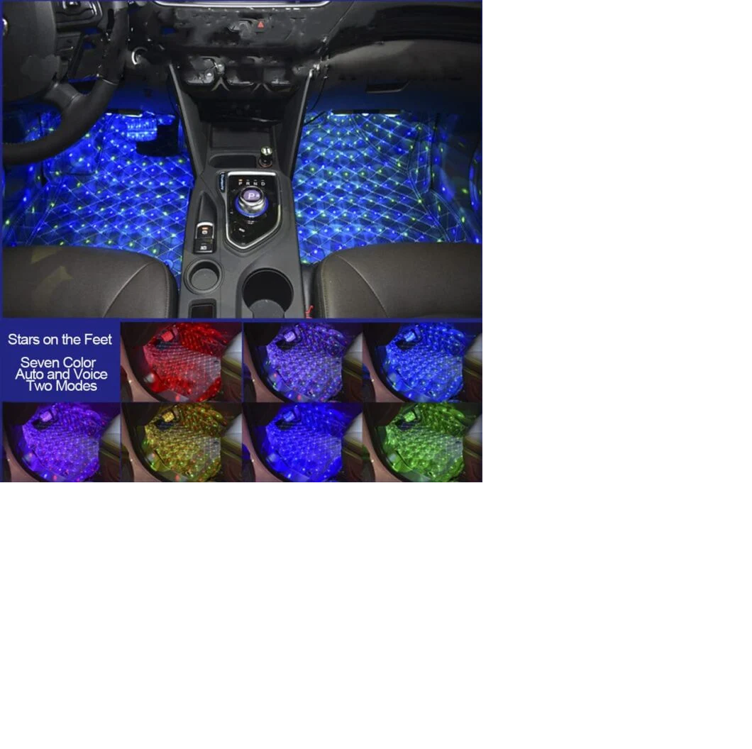 Luz led para interior de carro multicolor - Imagen 3