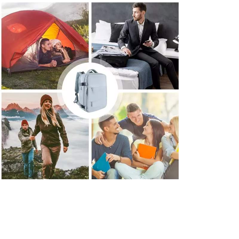 Maleta Amazon Viaje Cabina Compartimientos Colores - Imagen 2