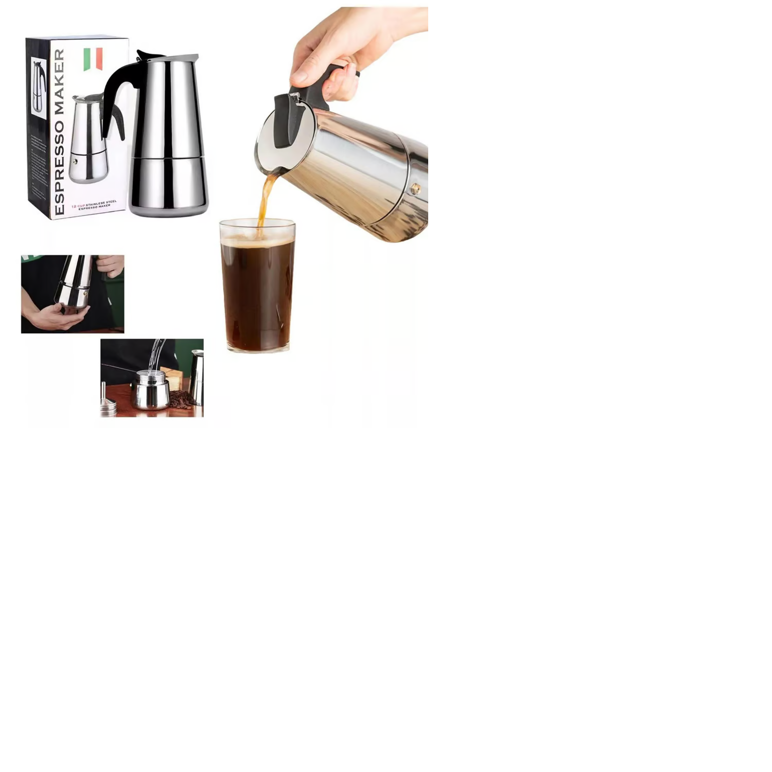 Cafetera Expreso 6 Tazas Cafetera Expreso 6 Tazas - Imagen 2