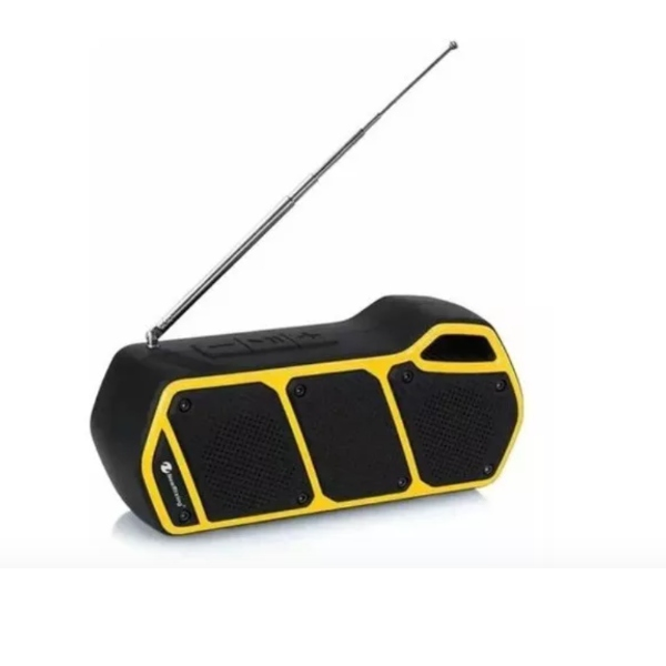 Parlante Solar Recargable Bluetooth Fm Radio + Linterna - Imagen 3