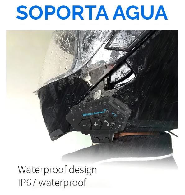 Intercomunicador para moto BT 12 - Imagen 4
