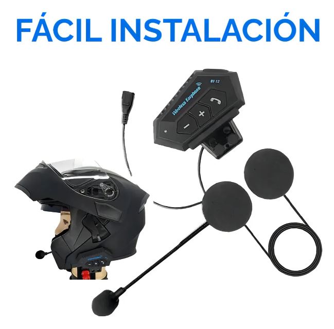 Intercomunicador para moto BT 12 - Imagen 3