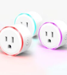 Enchufe Inteligente Sencillo Con Luces RGB